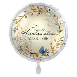 Heliumballon-Geschenk "Zur Konfirmation Alles Liebe"