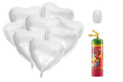 Helium-Set 8 Herzballons