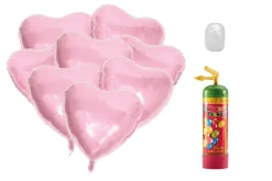 Helium-Set 8 Herzballons
