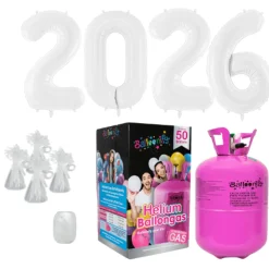 Helium-Set Silvester XXL 
