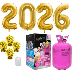 Helium-Set Silvester XXL