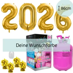 Helium-Set Silvester XXL