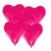 Herzballon Ø 30cm Pink 10 Stk.