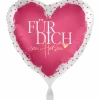 Herzballon "Für Dich von Herzen"