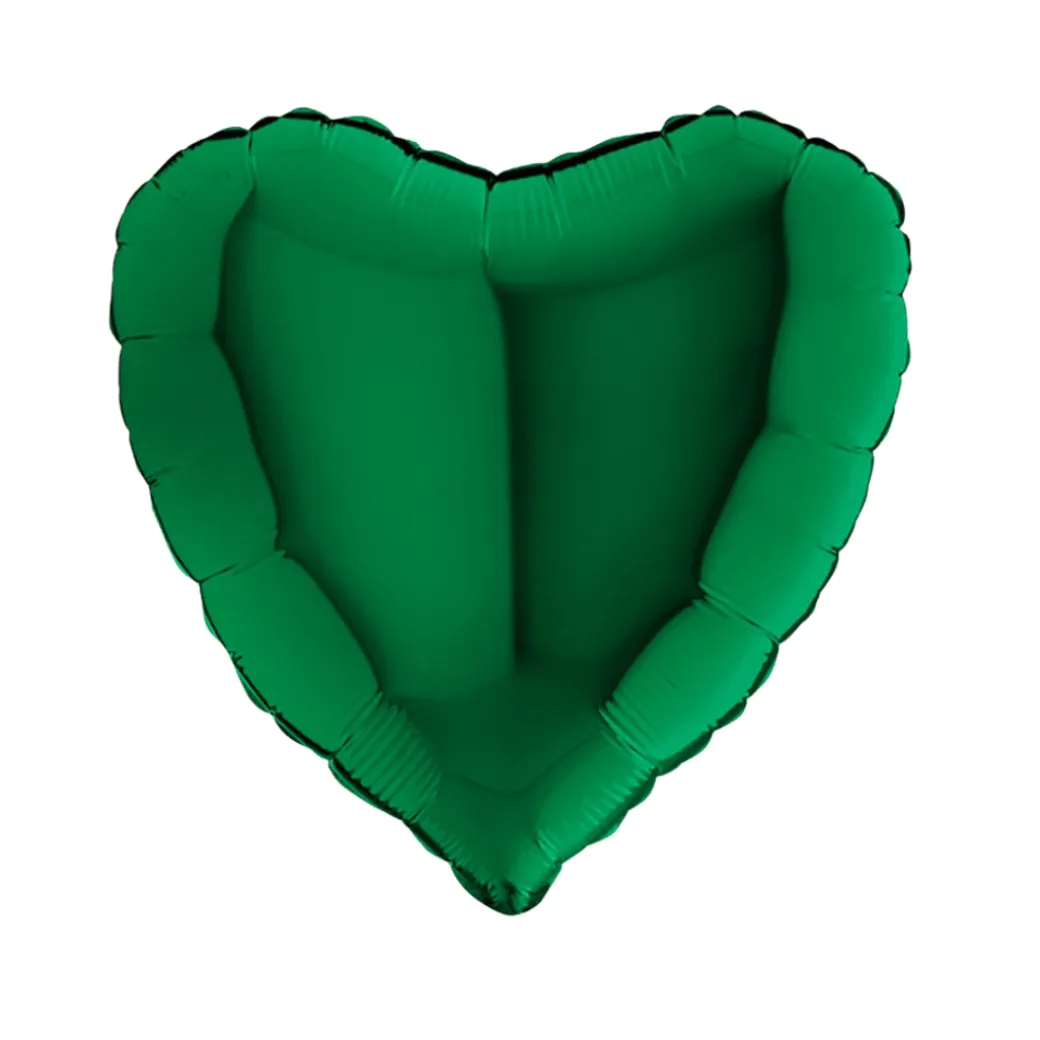 Herzballon Grün