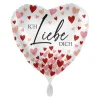 Herzballon "Ich liebe Dich" Herzchen