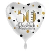 Herzballon "50 Jahre glücklich verheiratet"