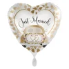 Herzballon "Just married" Car