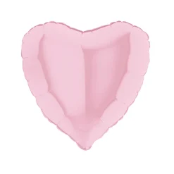 Herzballon Rosa