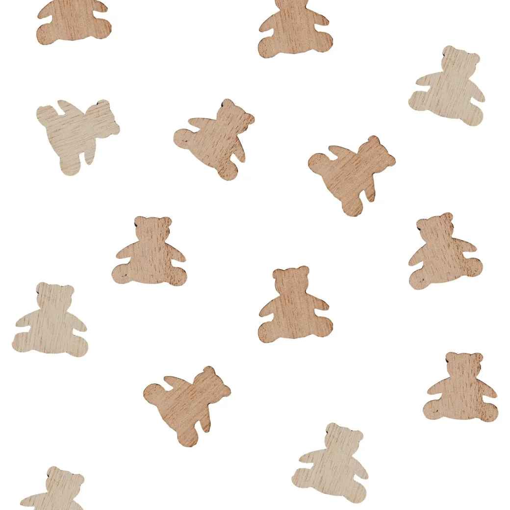 Holzkonfetti - Teddys