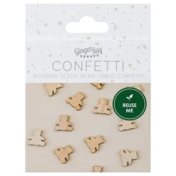 Holzkonfetti - Teddys