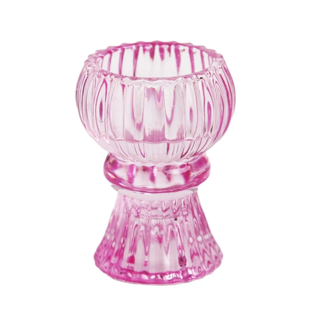 Kerzenständer 2-in-1 Rosa