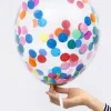 Konfetti-Ballons Ø 30cm Bunt 6 Stk.