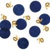 Konfetti Blau Gold 70