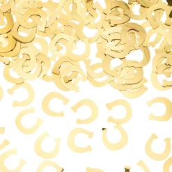 Konfetti Hufen Gold