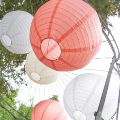Lampion Ø 35cm Rosa