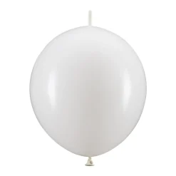 Linking Luftballon Ø 33cm Weiß 20 Stk.