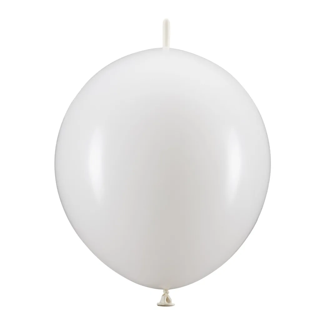 Linking Luftballon Ø 33cm Weiß 20 Stk.