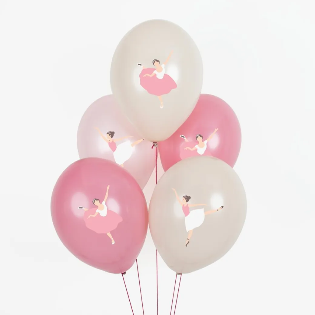Luftballon Ø 30cm Ballerina 5 Stk.