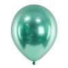 Luftballon Ø 30cm Chrom-Grün 10 Stk.