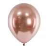 Luftballon Ø 30cm Chrom-Roségold 10 Stk.