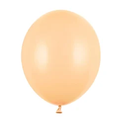 Luftballon Ø 30cm Pastell Apricot 50 Stk.