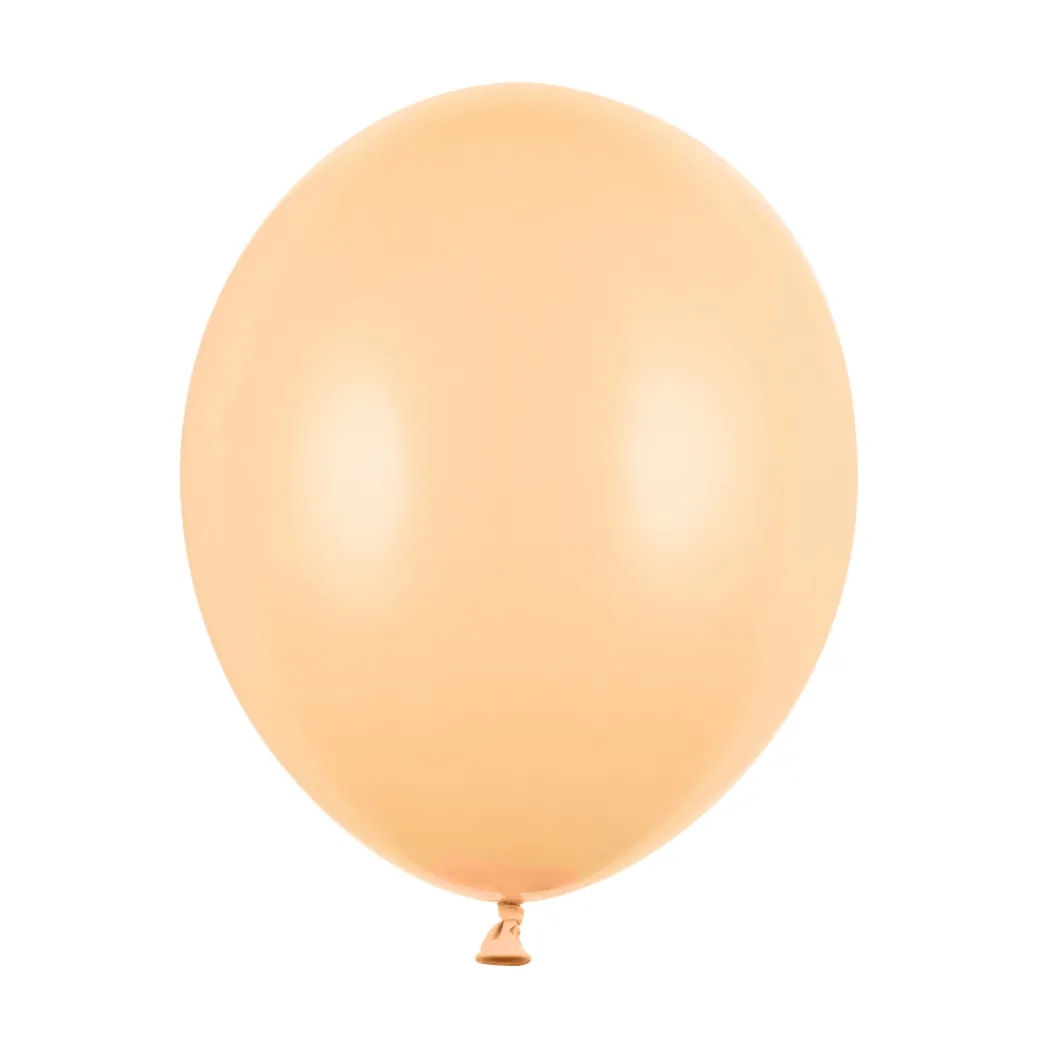 Luftballon Ø 30cm Pastell Apricot 50 Stk.