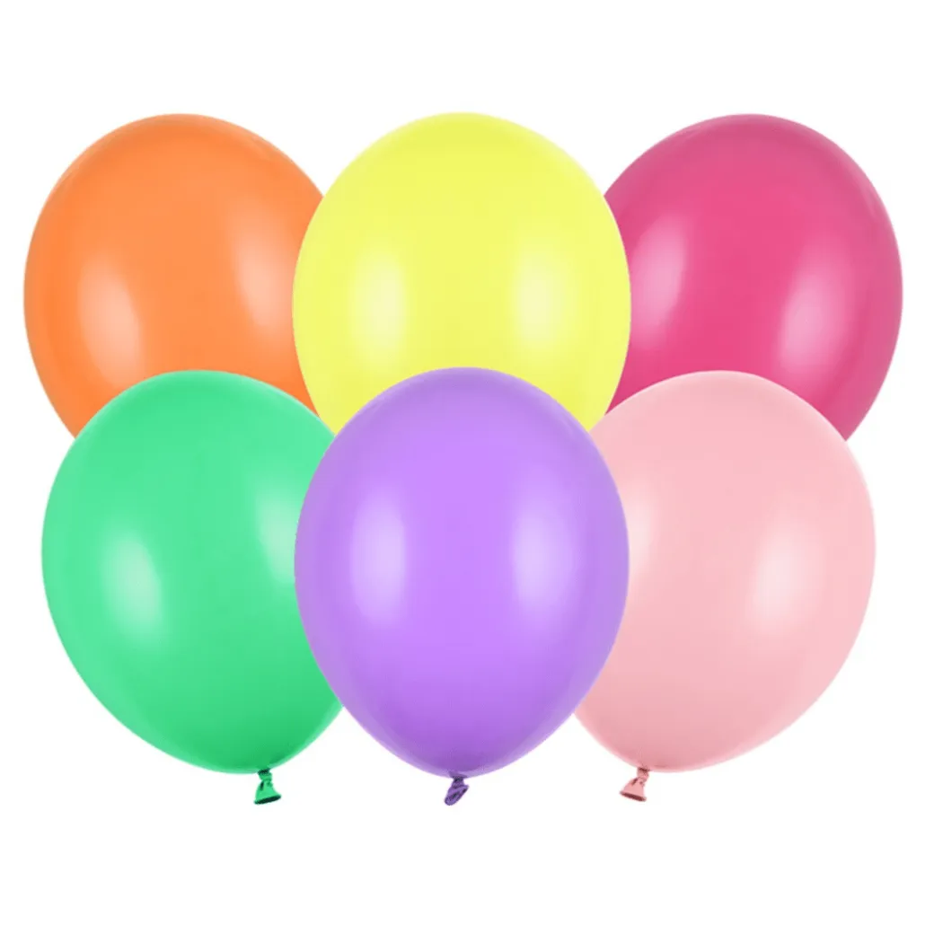 Luftballon Ø 30cm Pastell Bunt 50 Stk.