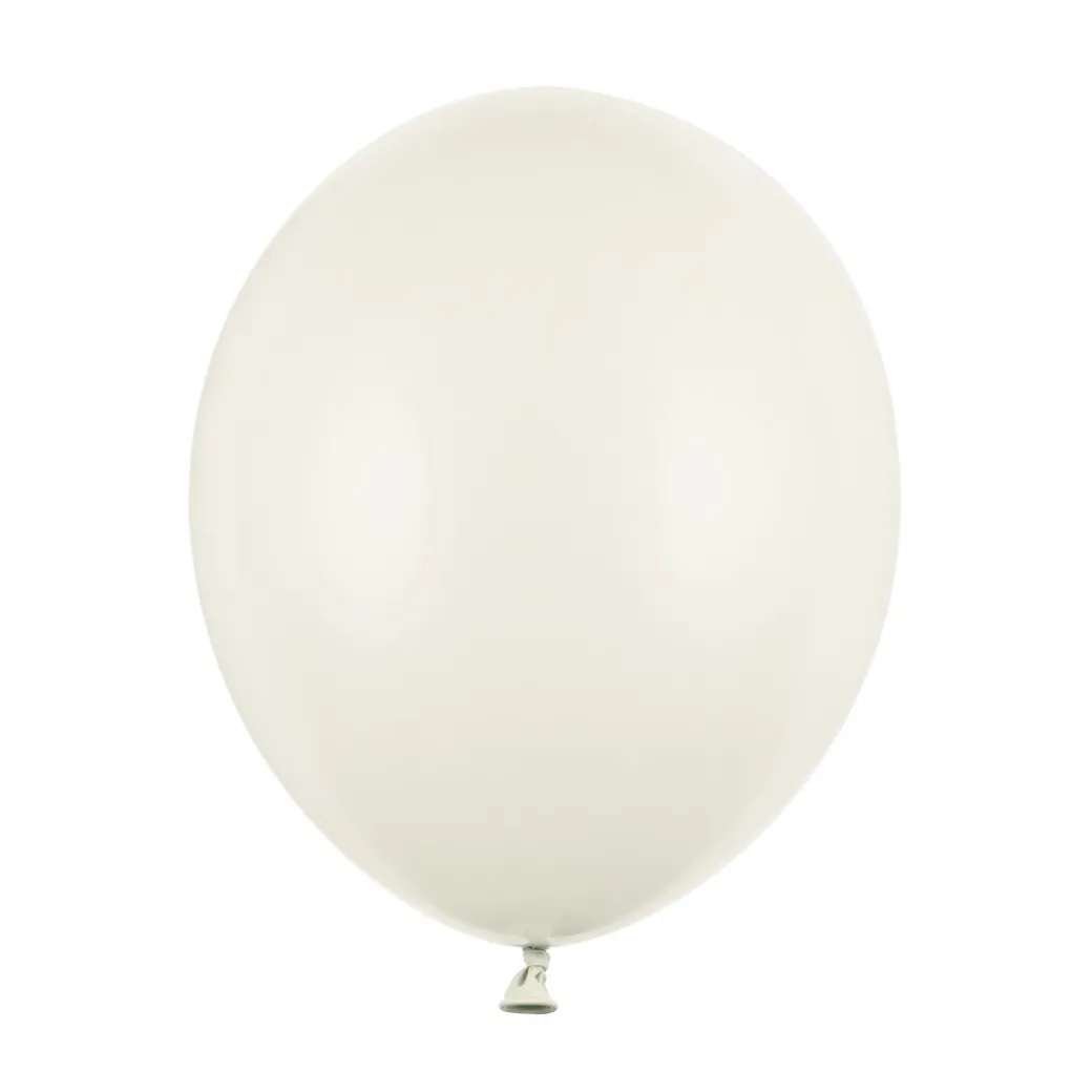 Luftballon Ø 30cm Pastell Creme 50 Stk.