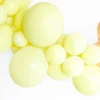 Luftballon Ø 30cm Pastell Hellgelb 50 Stk.