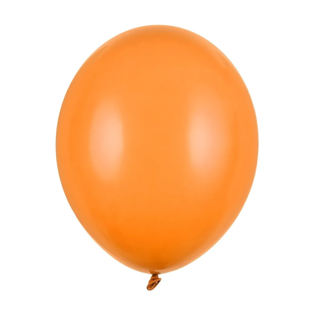 Luftballon Ø 30cm Pastell Orange 50 Stk.