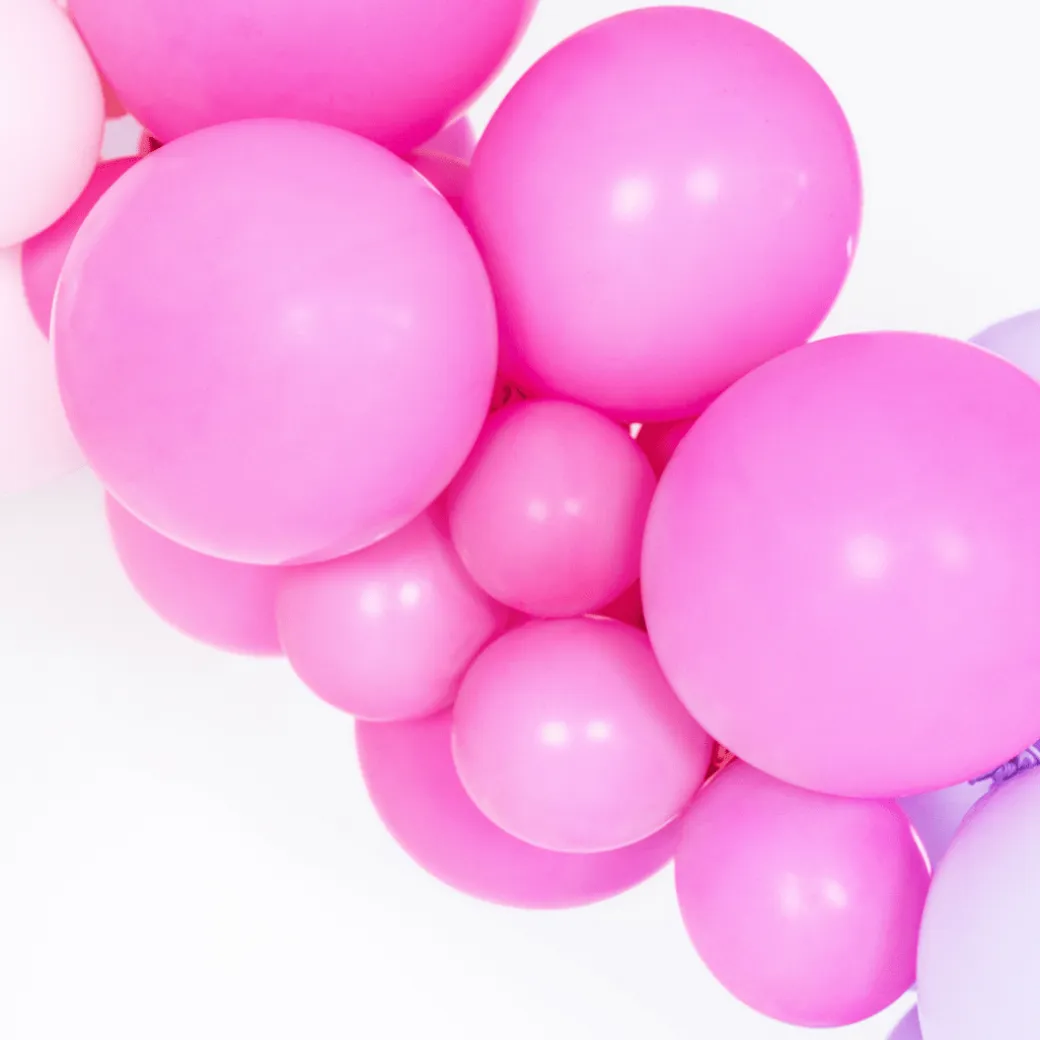 Luftballon Ø 30cm Pastell Pink 50 Stk.