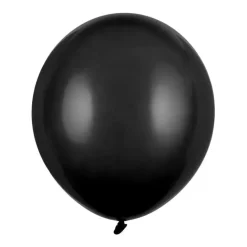 Luftballon Ø 43cm Pastell Schwarz 25 Stk.