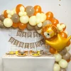 Luftballon Ø 30cm Pearl Orange 50 Stk.