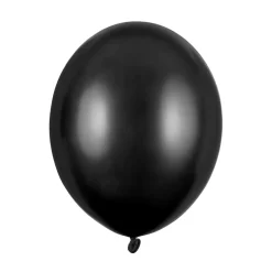 Luftballon Ø 30cm Pearl Schwarz 50 Stk.