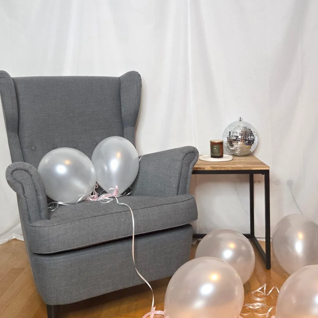 Luftballon Ø 30cm Pearl Weiß 50 Stk.