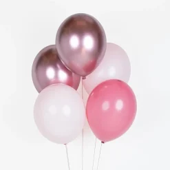 Luftballon Ø 30cm Rosa Mix 10 Stk.
