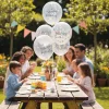 Luftballon-Set Konfetti Mix Bunt "Happy Birthday" 5 Stk.