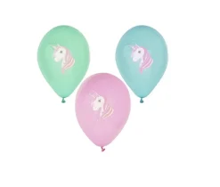 Luftballons "Unicorn" 6 Stk.