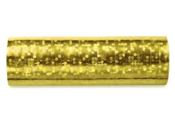 Luftschlangen Holographisch Gold
