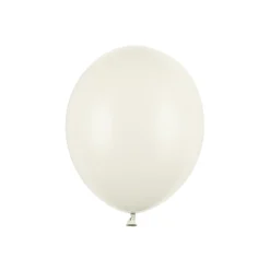 Mini Ballons Ø 12cm Pastell Creme 10 Stk.