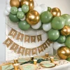 Mini Ballons Ø 12cm Pastell Eukalyptus 10 Stk.