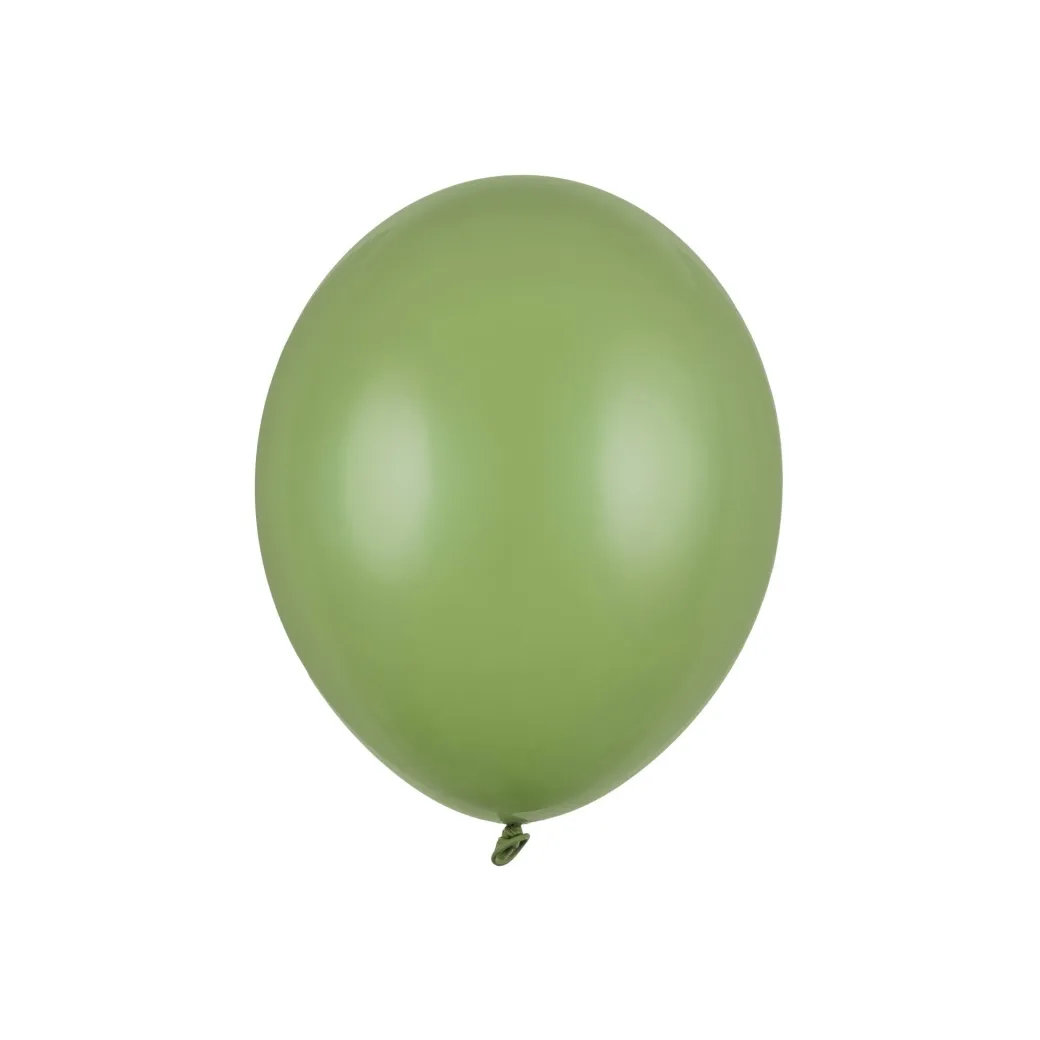 Mini Ballons Ø 12cm Pastell Eukalyptus 10 Stk.