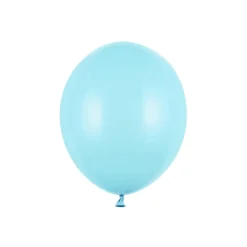 Mini Ballons Ø 12cm Pastell Hellblau 100 Stk.