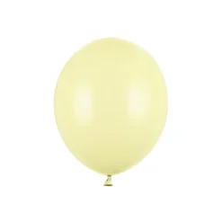 Mini Ballons Ø 12cm Pastell Hellgelb 100 Stk.
