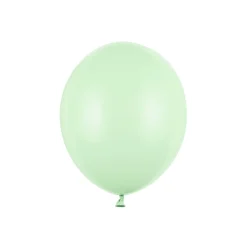 Mini Ballons Ø 12cm Pastell Pistaziengrün 100 Stk.