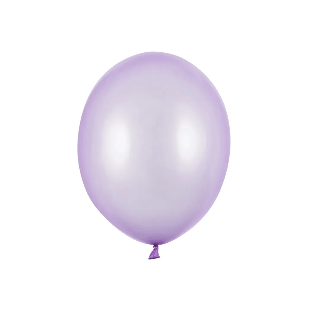 Mini Ballons Ø 12cm Pearl Lila 10 Stk.