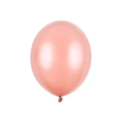 Mini Ballons Ø 12cm Pearl Roségold 100 Stk.