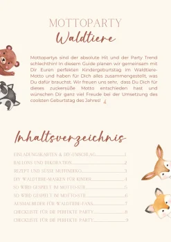 Mottoparty-Guide: Waldtiere [PDF]