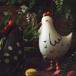 Papierdeko-Waben Ei